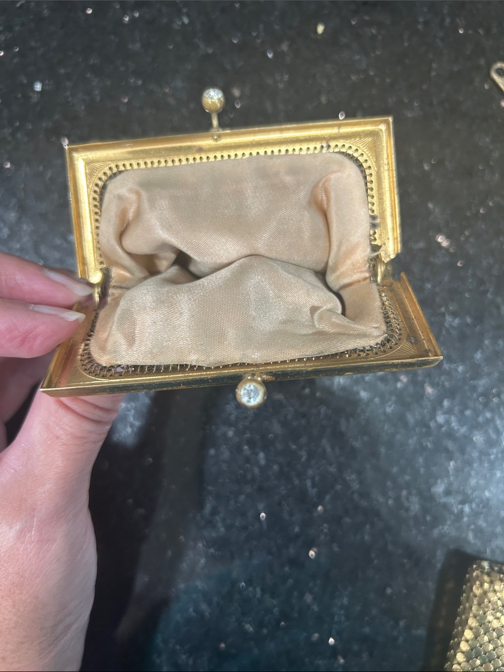 Vintage Gold Mesh Wallets/Coin Purse Lot - Picture 5 of 16